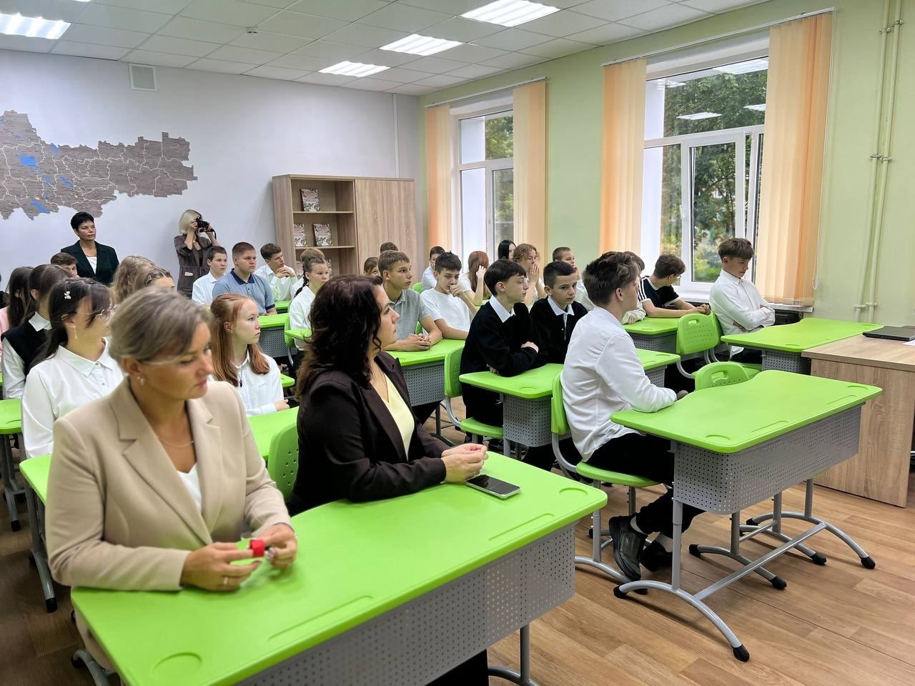 Открытие Лесных классов.